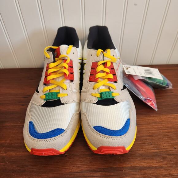 Adidas Men's Size 10.5‎ ZX 8000 x Lego A-ZX Series 2020 FZ3482 NIB - Picture 6 of 11